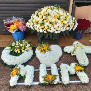 VIP funeral flower package including 100 free roses for a beautiful farewell in Nairobi.