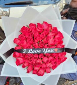 Premium Red Roses Bouquet