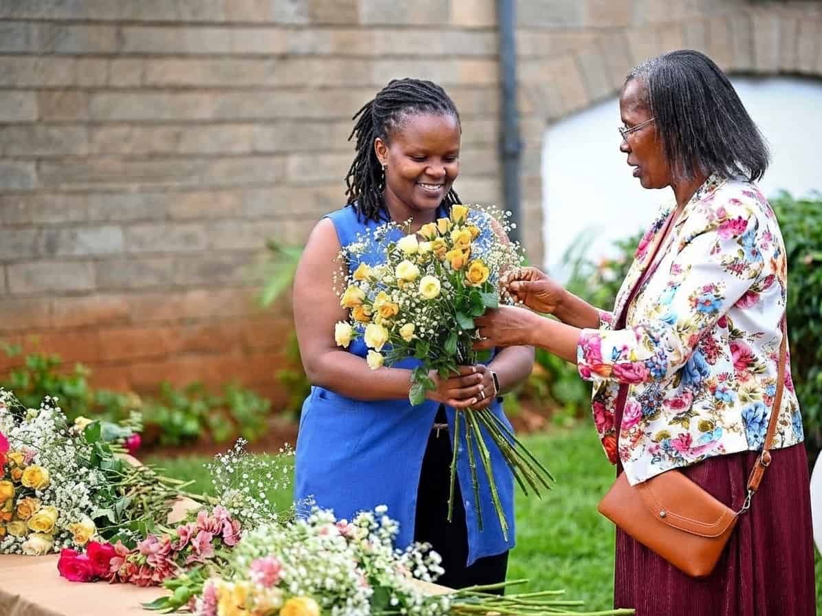 Contact Terry Win Flowers for freshly arranged flowers