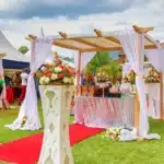 Professional wedding event planner by Terry Win Flowers in Nairobi.